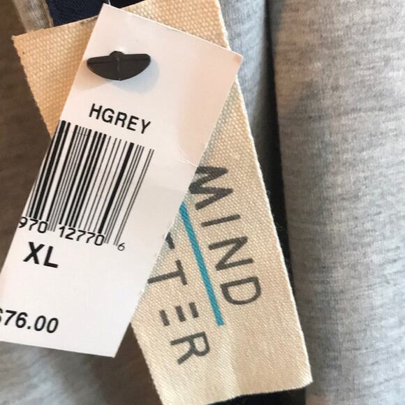 Mind over Matter NWT women’s size L gray stripe dress - Picture 3 of 6